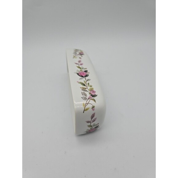 Vintage Butter Dish "LID ONLY" Pink Roses Ceramic Stoneware - Picture 10 of 10